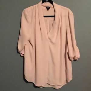 Mossimo blush pink blouse